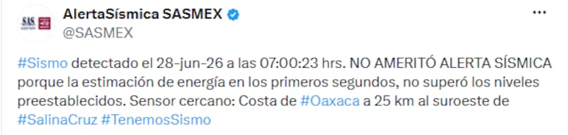 El movimiento detectado frente a la costa de Oaxaca reabrió preguntas entre usuarios sobre una posible conexión con los fuertes terremotos ocurridos días antes en Venezuela. Qué dicen los especialistas al respecto.