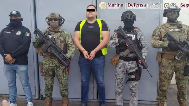 “El Nenuco”, integrante del Cartel de Sinaloa, fue capturado y trasladado a Baja California por el asesinato de una agente en 2023