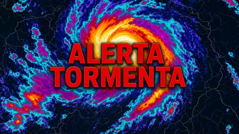 El organismo advirtió que las tormentas podrían estar acompañadas de descargas eléctricas, granizo y fuertes rachas de viento, además de provocar encharcamientos, inundaciones, deslaves y crecidas de ríos y arroyos.