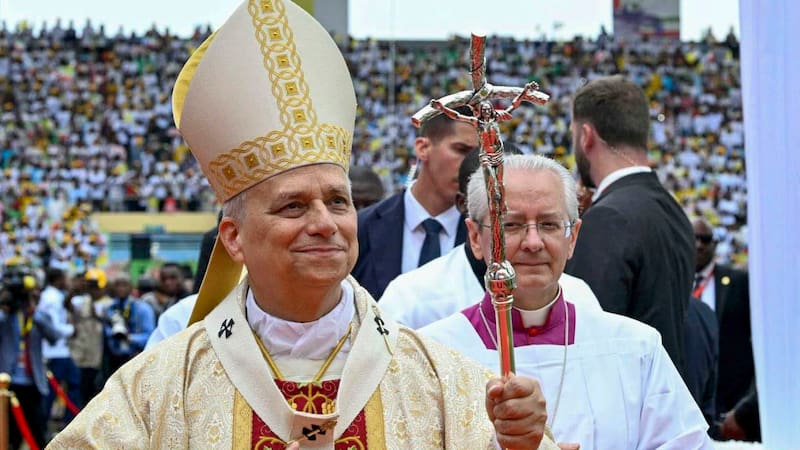 NOTICIAS ARGENTINAS
BAIRES, OCTUBRE 13: El Papa León XIV fue operado con "éxito" el martes de un adenocarcinoma pulmonar y, tras la intervención quirúrgica, que se prolongó 90 minutos, ya descansa en una habitación en el piso 10 del Policlínico Gemelli de Roma. FOTO NA:@ pontifex