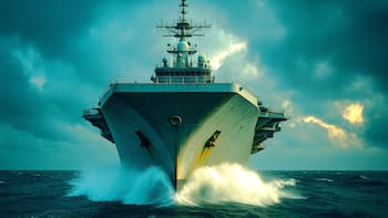 Construyeron el buque de guerra más gigantesco de América Latina: el megabarco llega a más de 200 metros y es único en su especie