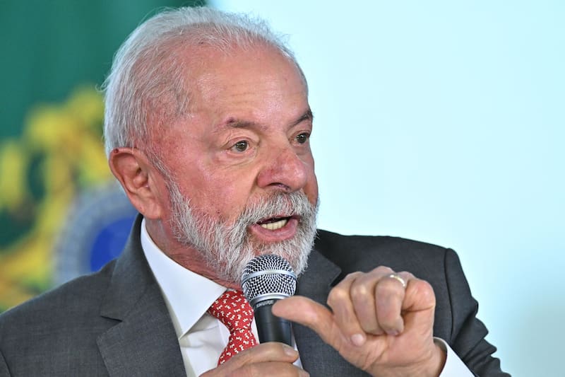 El presidente de Brasil, Luiz Inácio Lula da Silva, le respondió este domingo a Donald Trump (Fuente: Archivo).