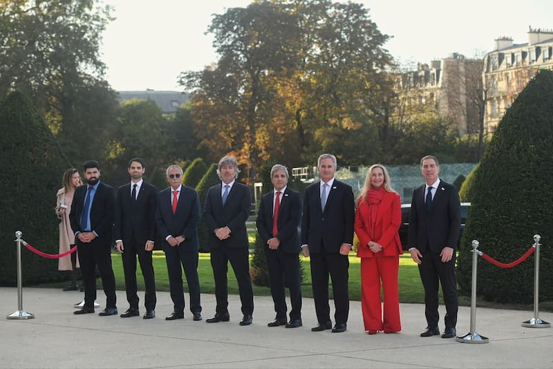 Santilli forma parte de la comitiva que dijo presente en la Argentina Week de París 2026.