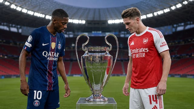 El récord que alcanzarán el PSG o el Arsenal al ganar la Champions League: ni el Barcelona de Messi ni el Real Madrid de Ronaldo lo consiguieron