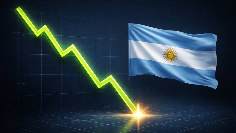 El riesgo país cayó a 510 puntos tras el efecto Fitch, mientras el mercado proyecta que Argentina podría acercarse al nivel de riesgo de CABA.