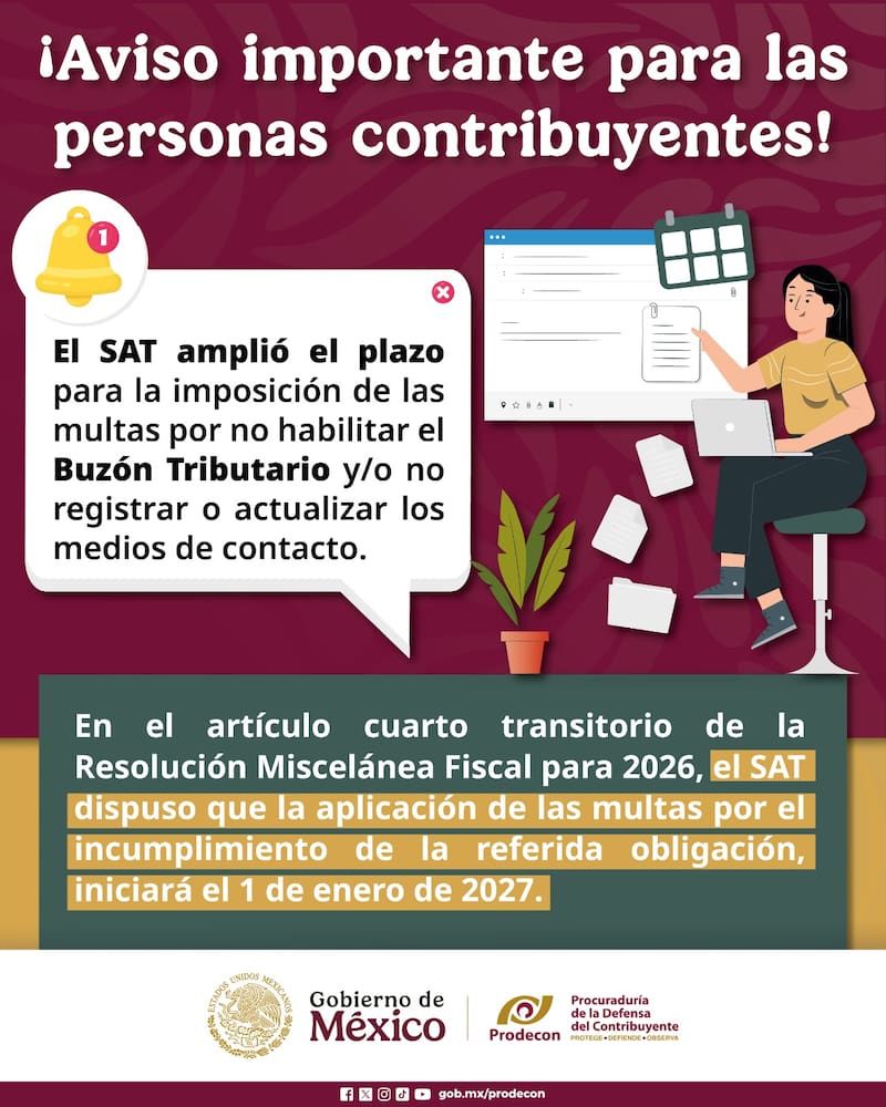 La PRODECON y el Gobierno de México tienen la potestad y las facultades legales para revisar documento por documento para comprobar que lo declarado en las obligaciones fiscales son fehacientes.