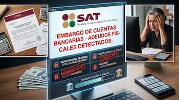 Oficial | El SAT embargará cuentas bancarias y bienes de ciudadanos y extranjeros que posterguen este trámite