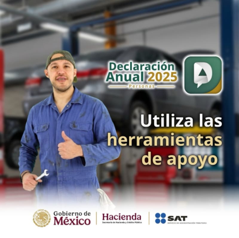 El SAT recordó a los contribuyentes que ya pueden presentar su Declaración Anual 2025. Estas son las herramientas clave para completarla sin errores y más rápido.