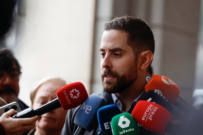 El secretario general de SEMAF, Diego Martín.