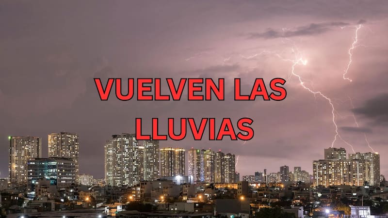 El Servicio Meteorológico Nacional anticipó un comienzo de semana marcado por lluvias fuertes e intensas en distintos puntos del país. Algunas regiones también podrían registrar tormentas eléctricas, granizo, fuertes rachas de viento y riesgo de inundaciones.