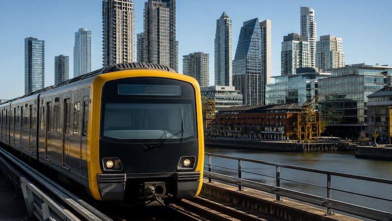 El subte podría llegar a Aeroparque y Puerto Madero: el importante proyecto presentado por expertos en transporte.