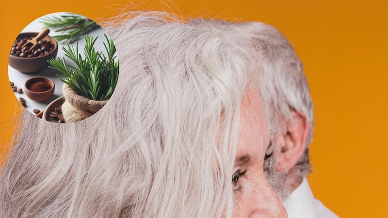 El tinte natural y casero para combatir las canas (Fuente: Archivo).