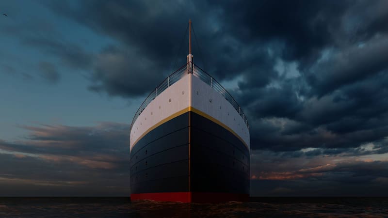 El Titanic, reconocido como prácticamente insumergible, se hundió en la madrugada del 15 de abril de 1912. Fuente: Shutterstock