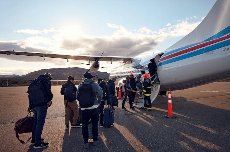 El avión de Chevron vuela de Neuquén al yacimiento tres días a la semana