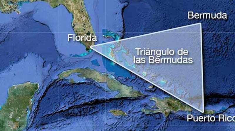 En el Triángulo de las Bermudas se han registrado más de mil desapariciones de barcos y aviones en el último siglo.