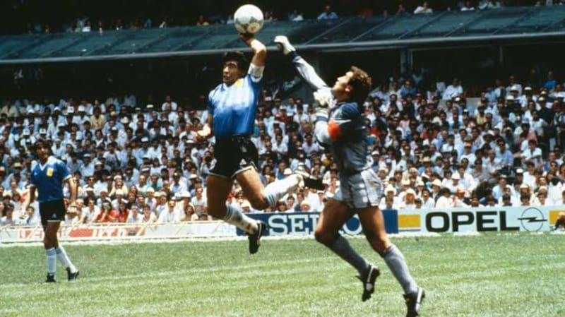 El triunfo 2 a 1 de México 1986, con los goles de Diego Maradona.
