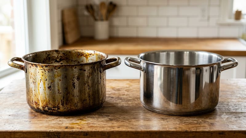 La forma sencilla de limpiar la grasa de la cocina.
