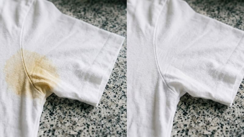El truco casero que elimina el olor a transpiración y las manchas amarillas de la ropa en un solo lavado.