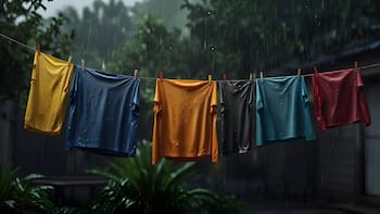 El truco para secar tu ropa un día de lluvias y tormentas: es un secreto que pocos conocen y ya se hizo viral