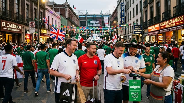 Locura británica en CDMX: El impactante gasto que dejaron los fans ingleses tras el partido contra México en el Mundial