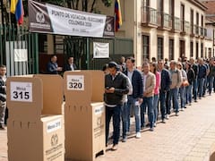 Elecciones en Colombia 2026: ¿qué sucede con los votantes que continúen en la fila después de las 4 de la tarde?