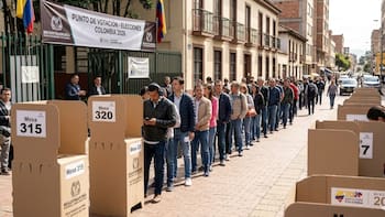Elecciones en Colombia 2026: ¿qué sucede con los votantes que continúen en la fila después de las 4 de la tarde?