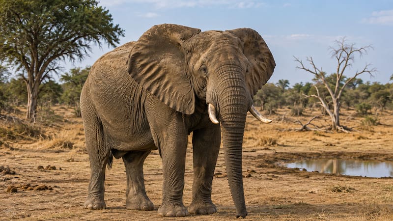 Siguieron a un elefante con GPS para resolver un misterio. Dos años después tenían un mapa que los humanos creían perdido.