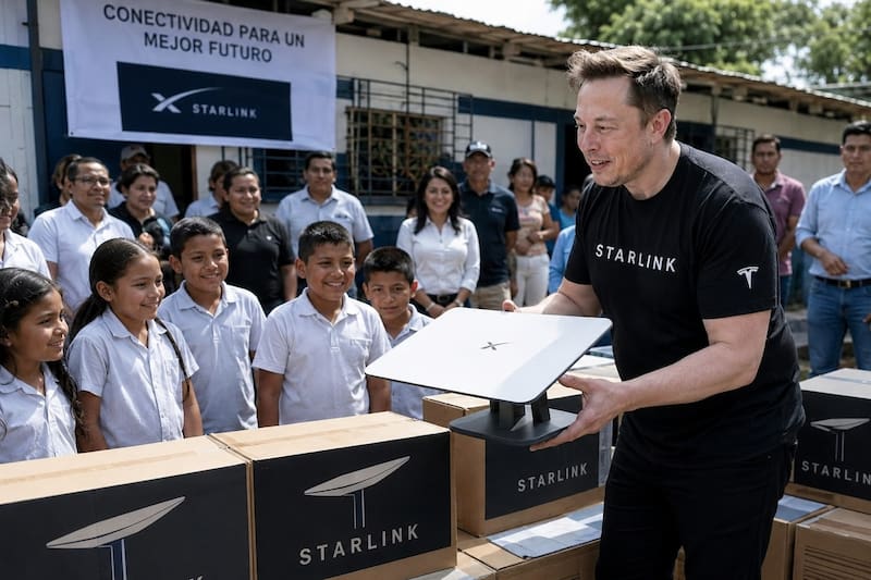 Elon Musk ofrece internet gratis | Todos estos celulares, computadoras y televisores podrán conectarse sin costo a Starlink desde agosto.