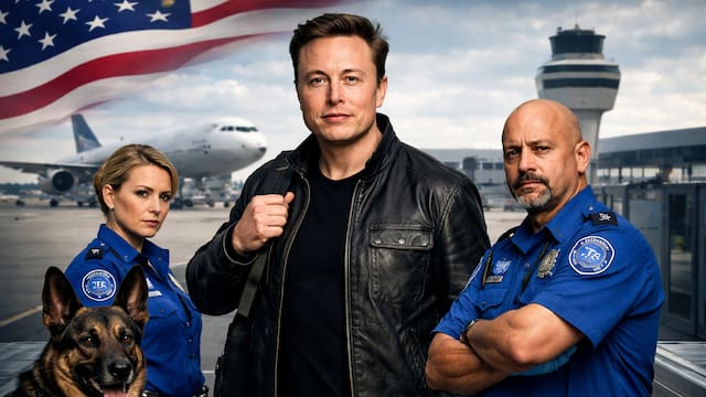 Elon Musk busca controlar los aeropuertos: ofreció pagar el sueldo a las únicas personas que deciden quién puede volar y quién no en Estados Unidos