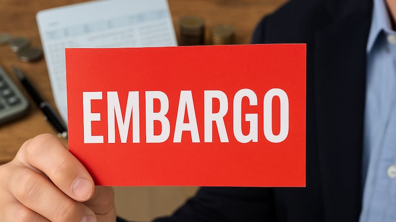 Embargos: cuentas, salarios y bienes pueden ser cautelados si avanza el cobro coactivo. Imagen: Archivo.