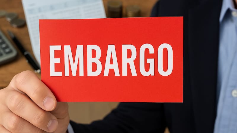 Embargo de bienes y dinero