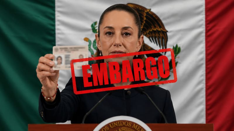 Confirmado| El Gobierno de México embargará y dejará sin validez los documentos de identidad de las personas que incumplan esta norma. (Representación creada con IA)
