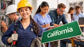 California anunció la mejor noticia: Newsom lanza un programa para capacitar a 55,000 personas y ayudarlas a conseguir trabajo: quiénes acceden