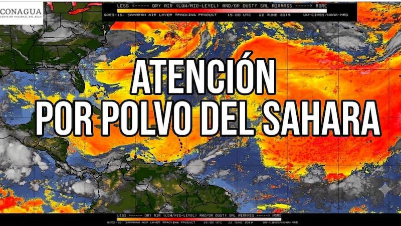 En julio llega el fenómeno de El Niño y oleadas de Polvo del Sahara
