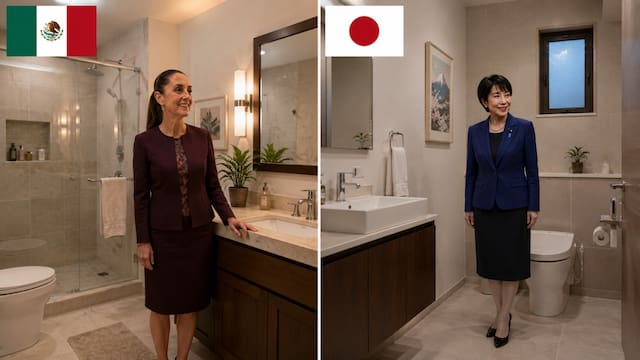 En México es común usar el mismo espacio para bañarse y ducharse, pero en Japón primero se limpia el cuerpo y después se entra a la tina