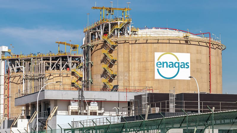 Enagás sale del rojo al marca un beneficio de 339,1 millones de euros. Foto: Shutterstock
