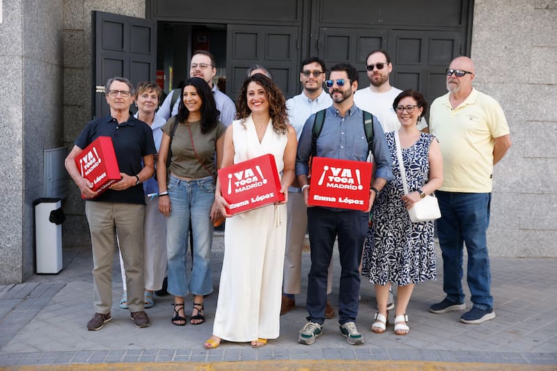 La precandidata en el proceso de primarias del PSOE a la Alcaldía de Madrid, Enma López.