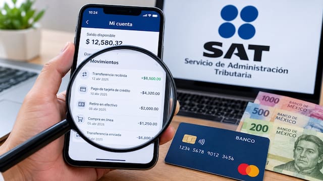 SAT intensifica los controles: estos depósitos bancarios y discrepancias fiscales pueden activar una revisión en septiembre