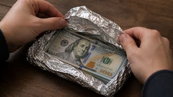Envolver el dinero en efectivo en papel aluminio: para qué sirve y por qué recomiendan hacerlo