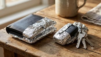 Envolver la billetera y las llaves del auto en papel de aluminio: para qué sirve y por qué se recomienda