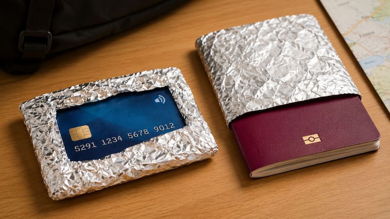 Envuelve la tarjeta y el pasaporte en aluminio: para qué sirve y por qué lo recomiendan