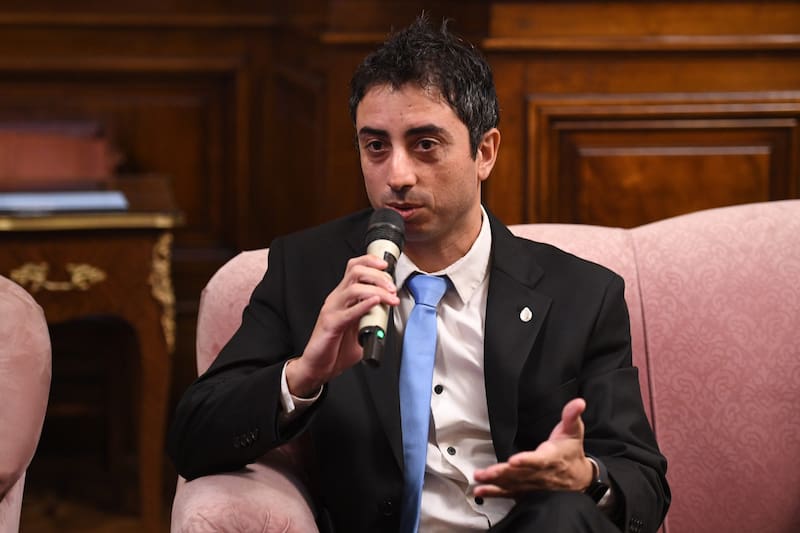 Enzo Fullone, senador LLA por Río Negro