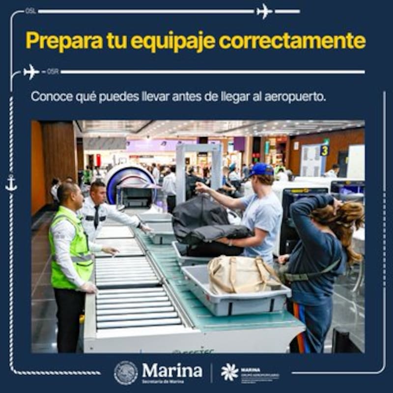 "La primera etapa inició en el filtro D, ubicado entre las puertas 5 y 6 del área nacional de la Terminal 1", indicó el AICM.