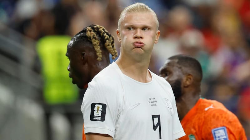 Erling Haaland reveló su dieta de 6000 calorías. Foto: EFE.