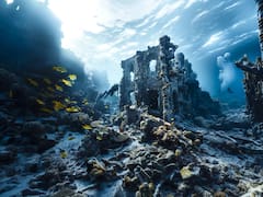 El descubrimiento del siglo: hallaron una metrópolis como Atlantis en lo profundo de un lago