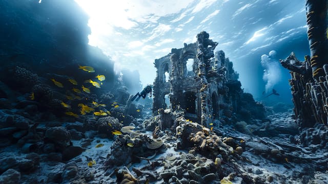 El descubrimiento del siglo: hallaron una metrópolis como Atlantis en lo profundo de un lago