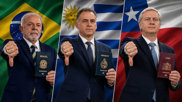 Es oficial | Brasil, Uruguay y Chile niegan el ingreso al país a todos los ciudadanos que posterguen la renovación de su pasaporte