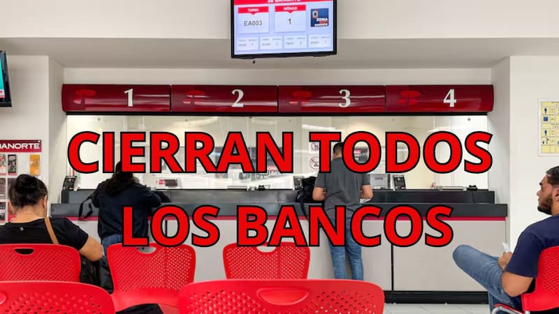 Es oficial | Cierran todos los bancos del país por 72 horas y todas estas operaciones quedarán anuladas
Fuente: Archivo / Canva