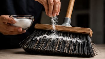 Poner sal en la escoba durante la noche: para qué sirve y por qué recomiendan hacerlo
