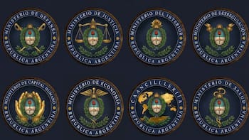 Los nuevos escudos de los ministerios abren la polémica: cómo son y qué les critican